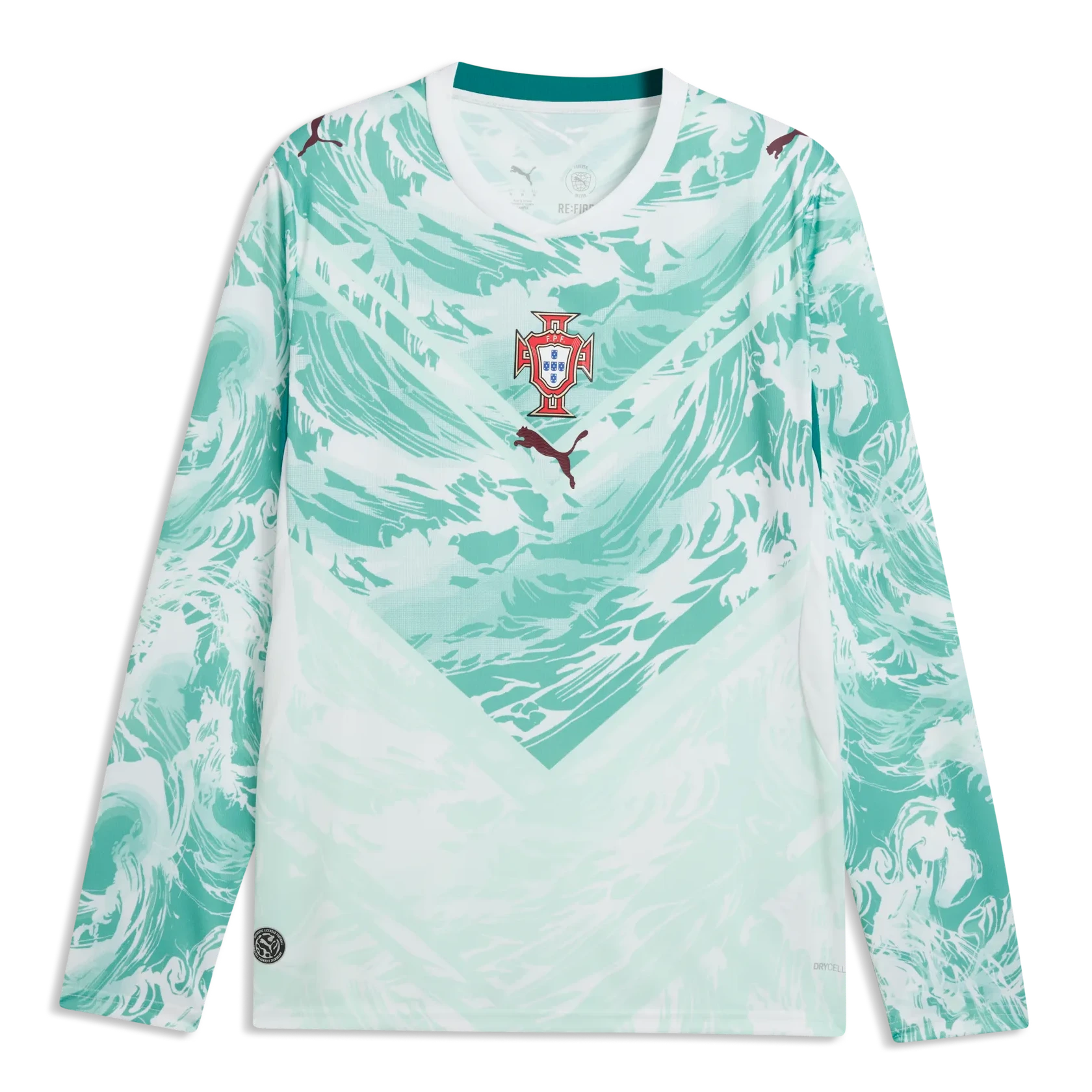 2026-27 Portugal Men's Stadium Away Long-Sleeve Soccer Jersey Puma