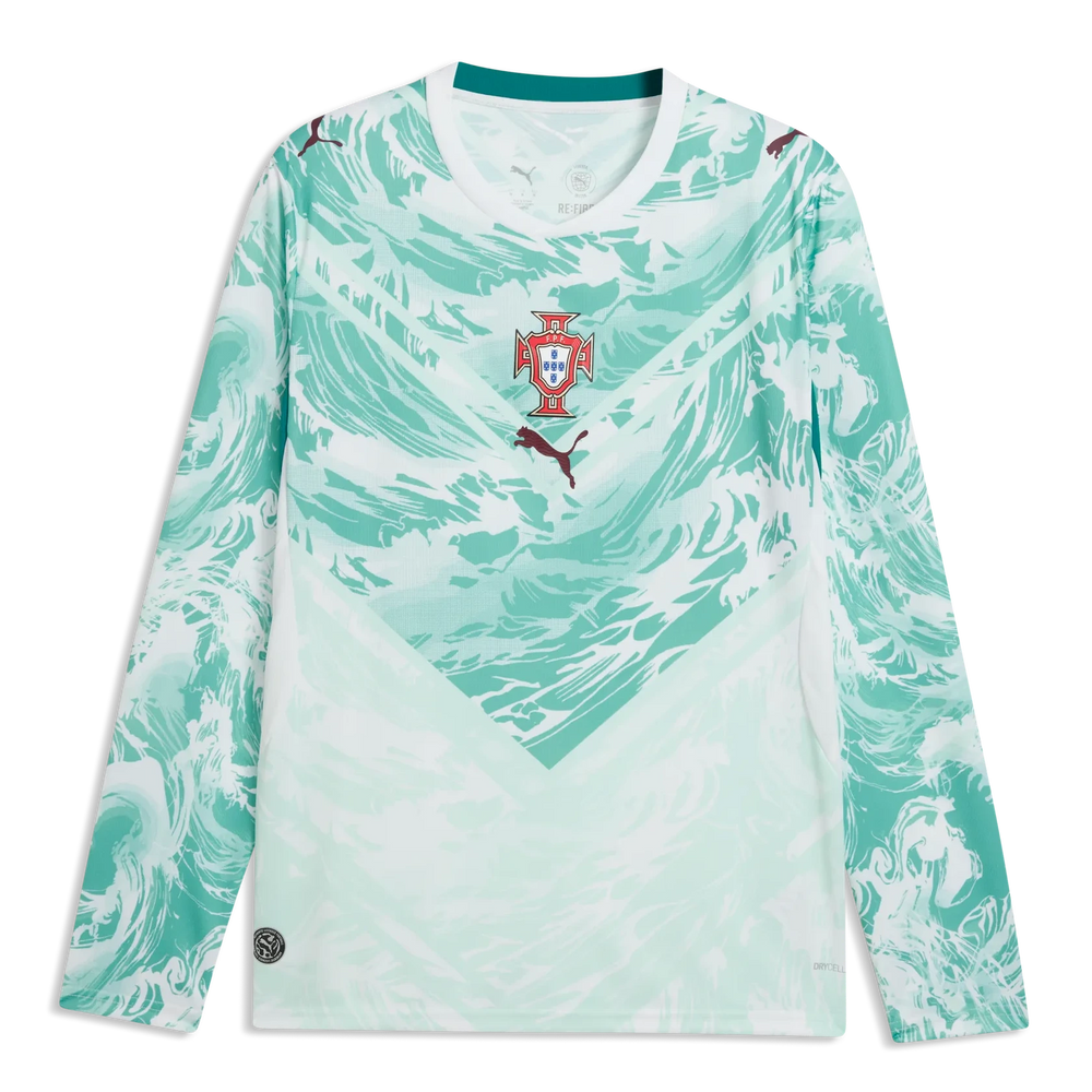 2026-27 Portugal Men's Stadium Away Long-Sleeve Soccer Jersey Puma