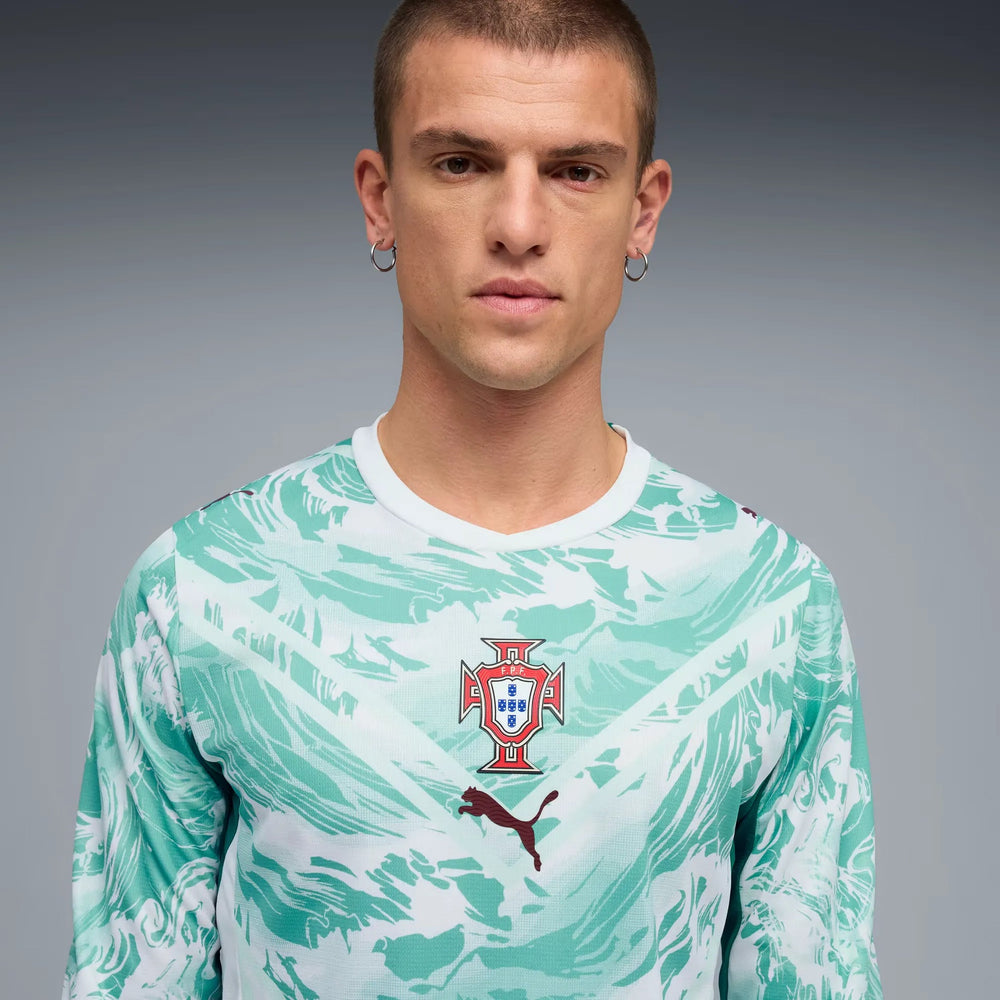 2026-27 Portugal Men's Stadium Away Long-Sleeve Soccer Jersey Puma