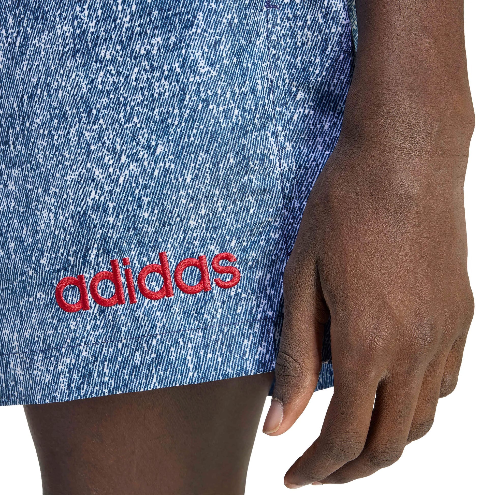 USA Men's Denim Graphic Shorts Adidas