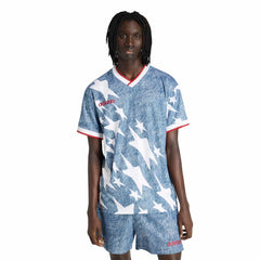 USA Men's Denim Graphic Jersey Adidas