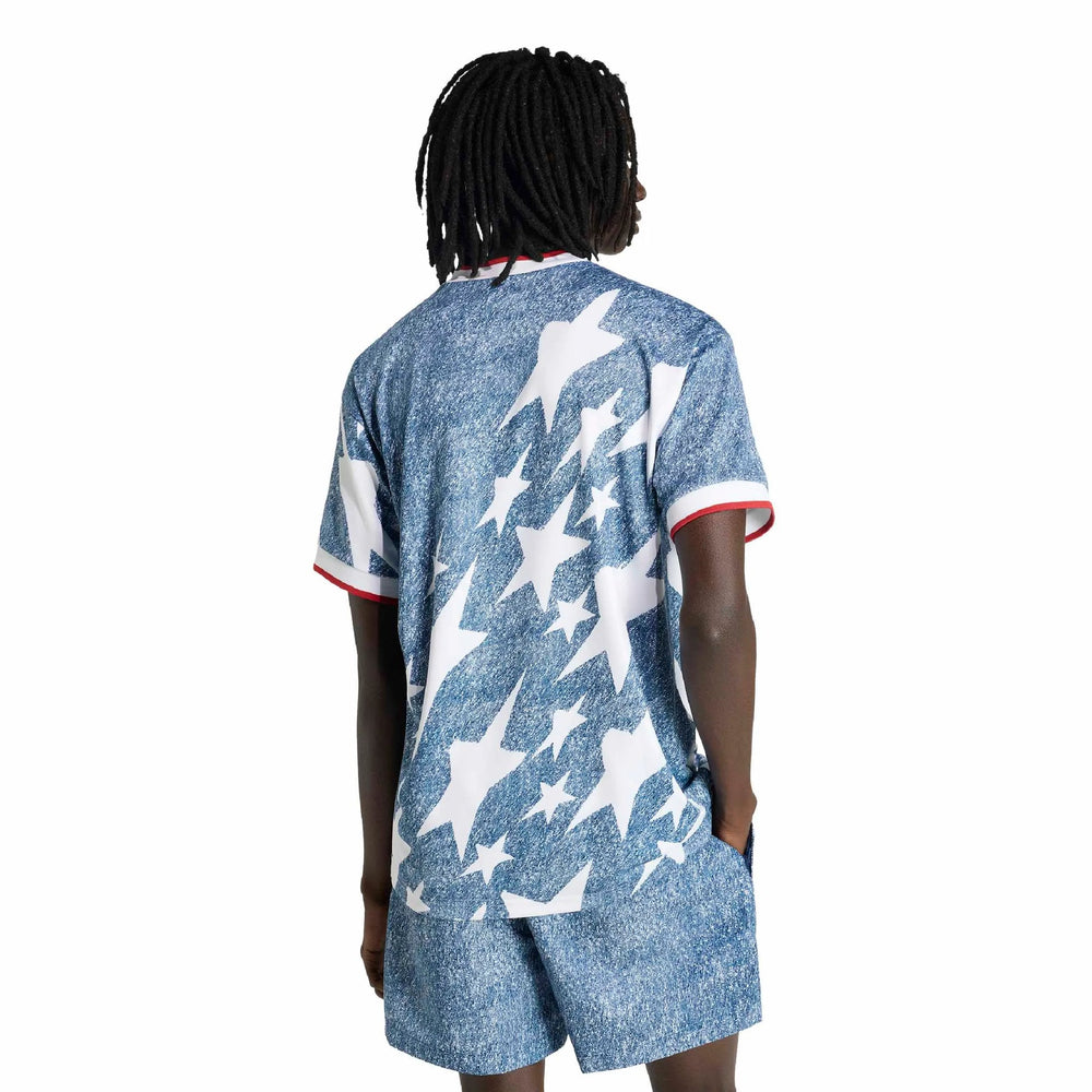 USA Men's Denim Graphic Jersey Adidas