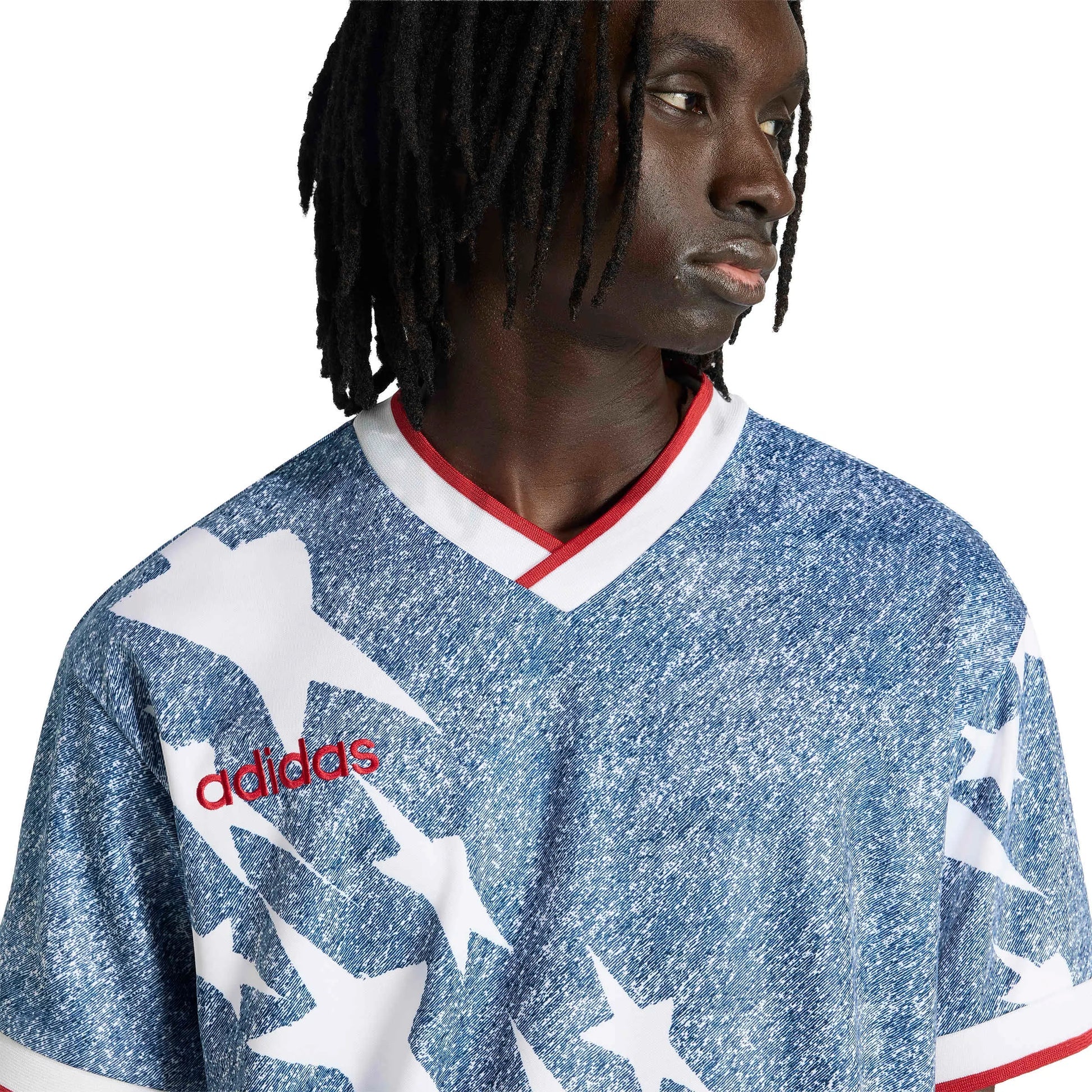 USA Men's Denim Graphic Jersey Adidas