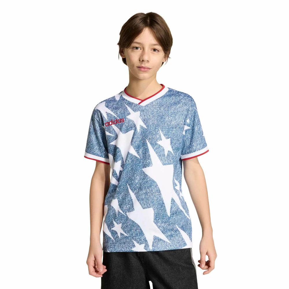 USA Youth Denim Graphic Jersey Adidas