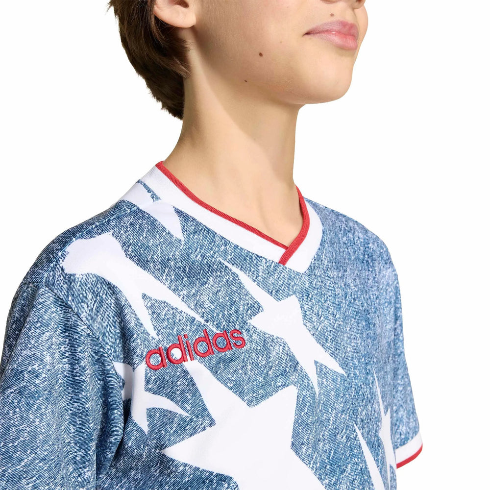 USA Youth Denim Graphic Jersey Adidas