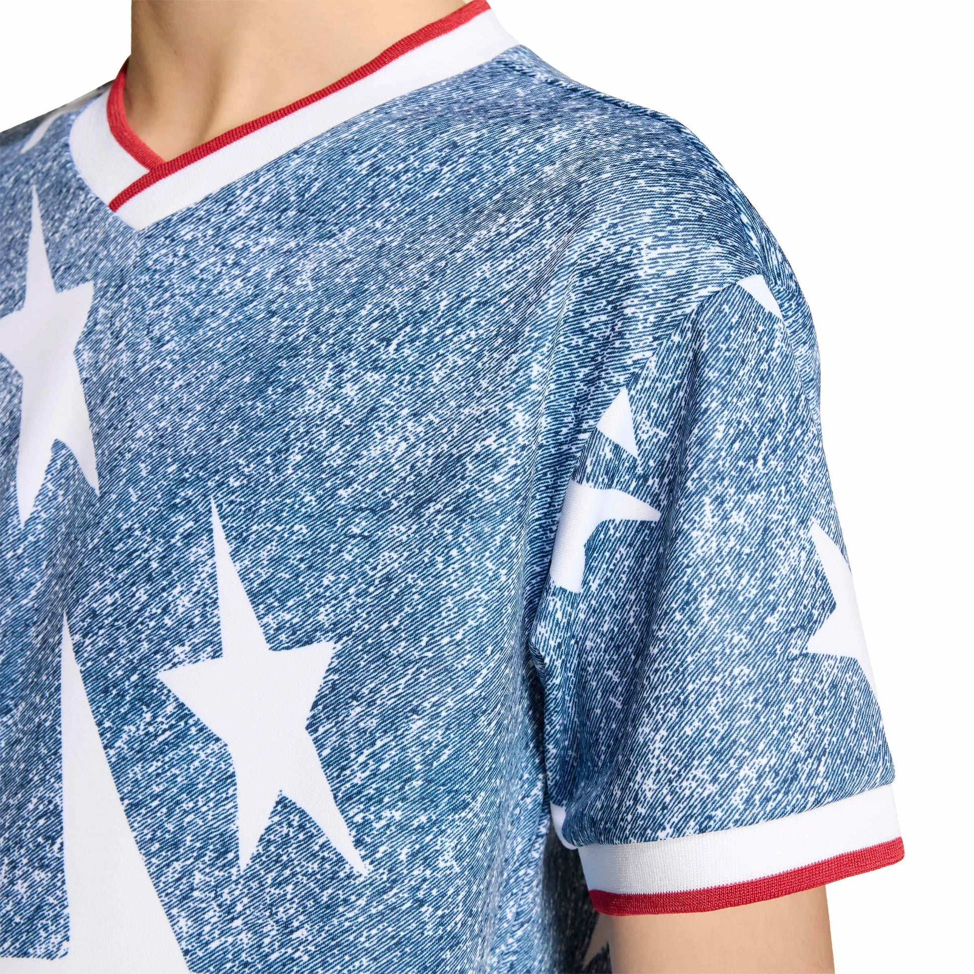 USA Youth Denim Graphic Jersey Adidas