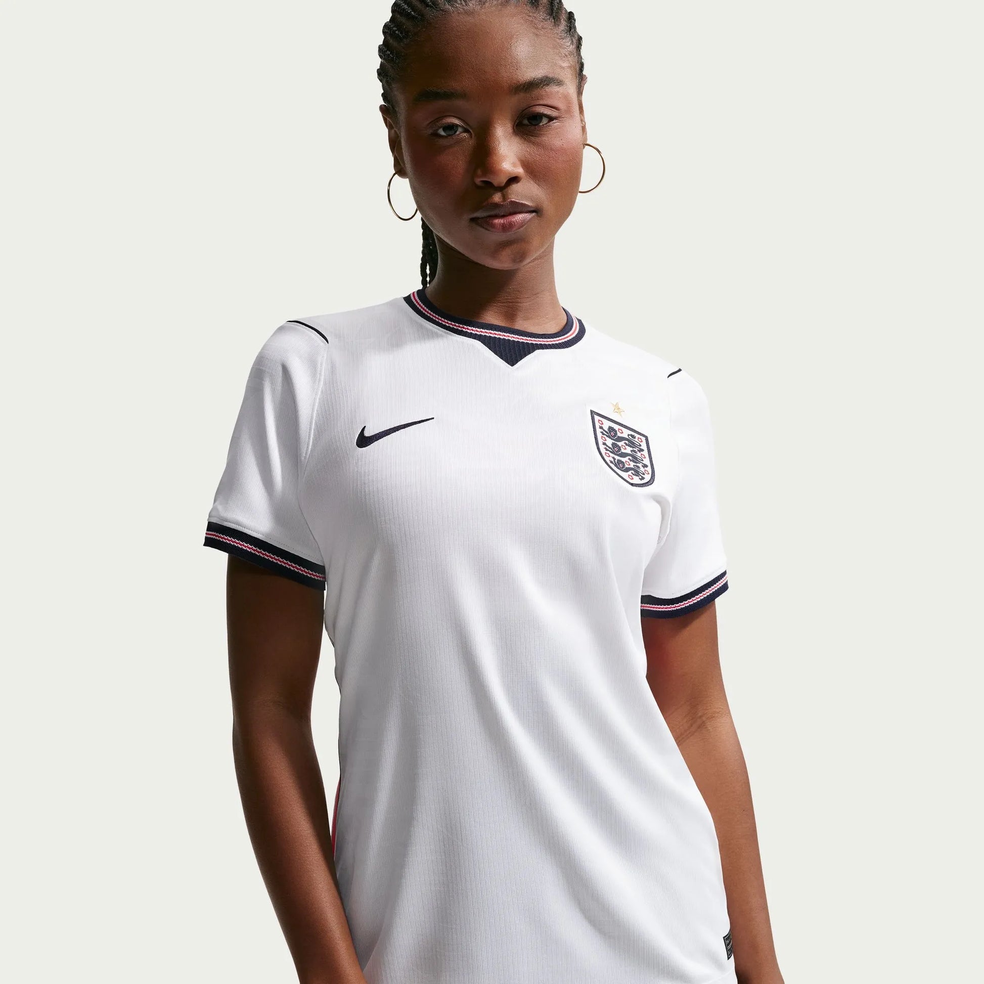 2026-27 England Women's Stadium Home Soccer Jersey Nike