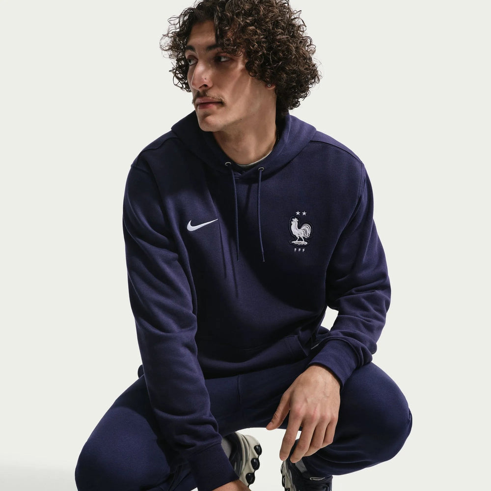 2026-27 France Men's Club French Terry Pullover Hoodie Nike