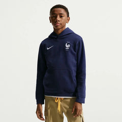 2026-27 France Youth Club Pullover Hoodie Nike