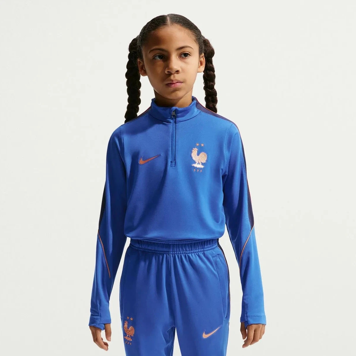2026-27 France Youth Strike Drill Top Nike
