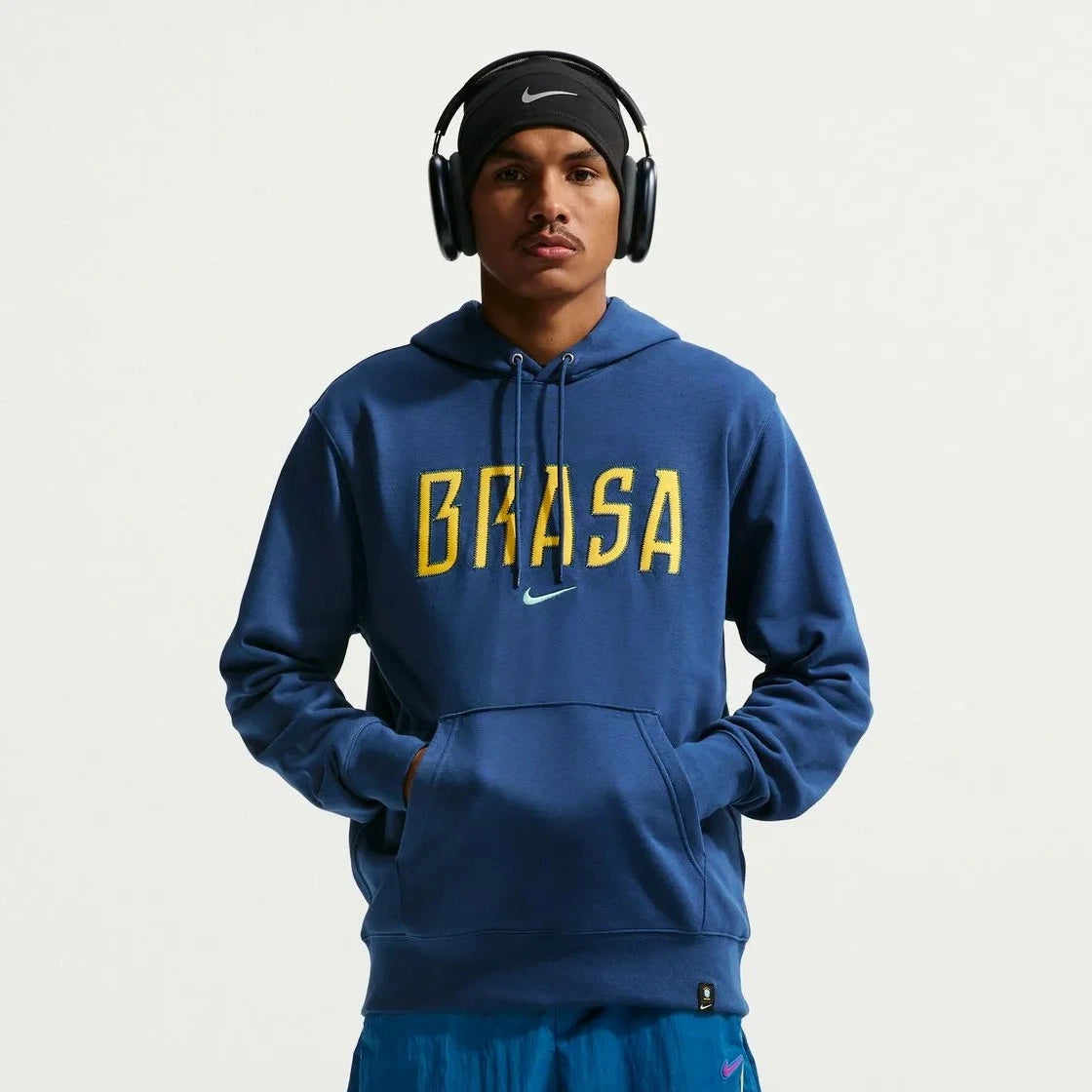 2026-27 Brazil Men's Club French Terry Pullover Hoodie Nike