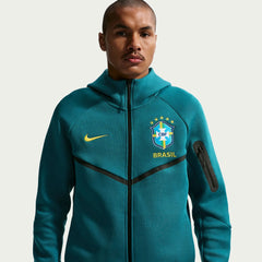 2026-27 Brazil Men's Full-Zip Tech Fleece Hoodie Nike