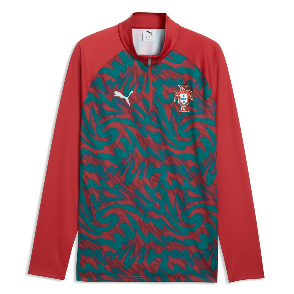 2026-27 Portugal Men's 1/4 Zip Pre-Match Top Puma