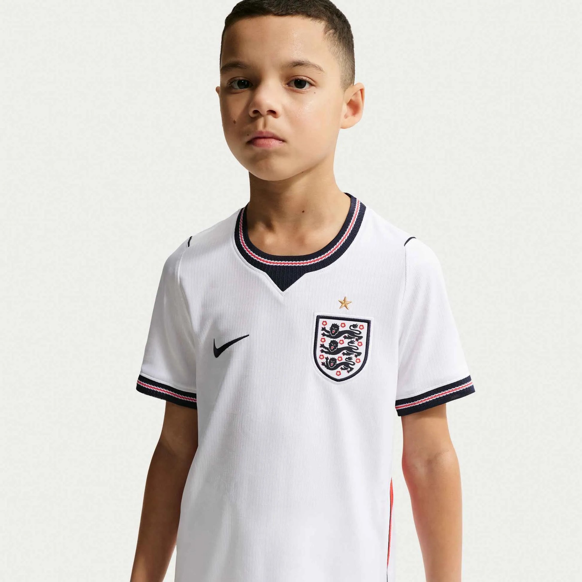 2026-27 England Youth Stadium Home Soccer Jersey Nike