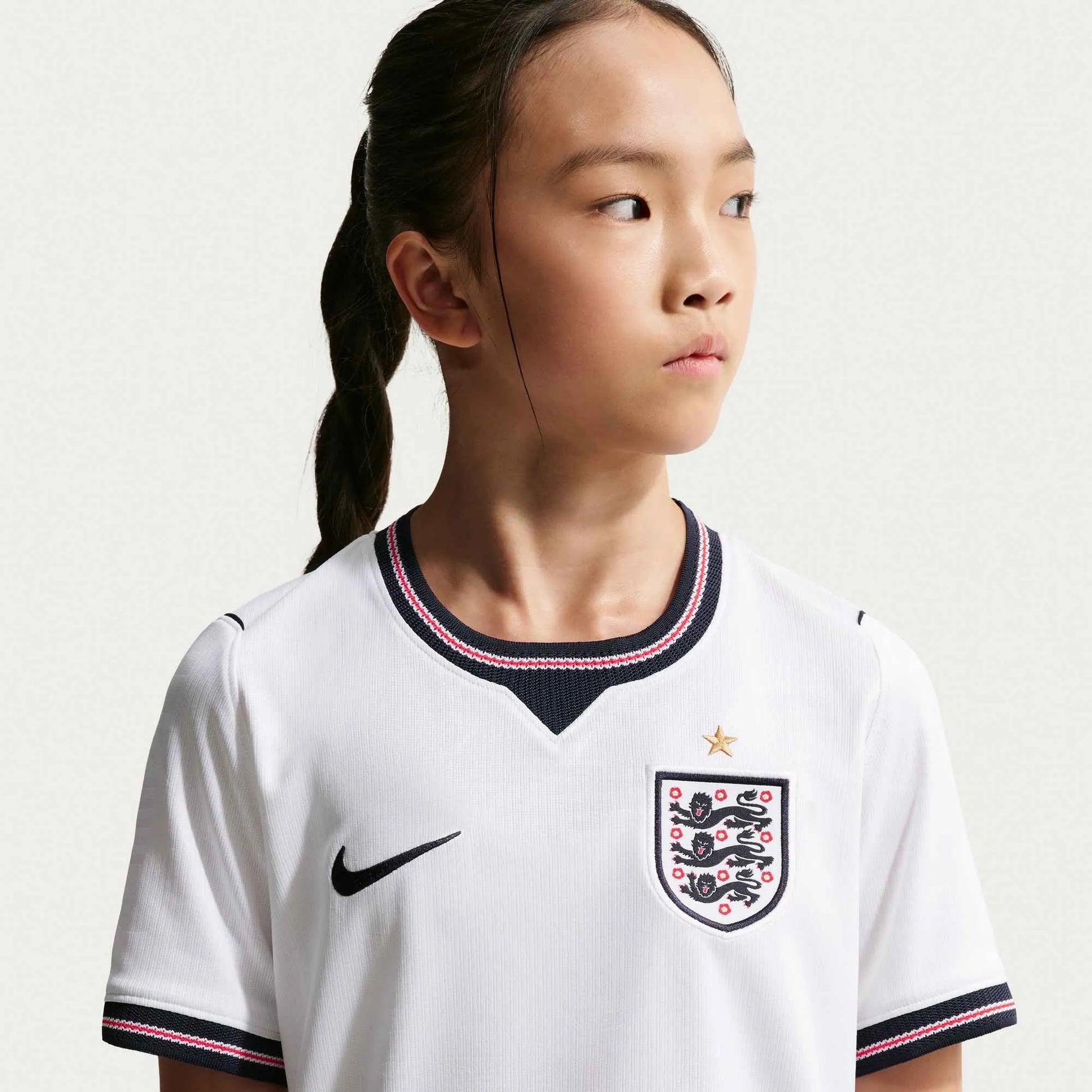 2026-27 England Youth Stadium Home Soccer Jersey Nike