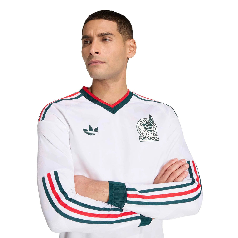 2026 Mexico Men's Authentic Away Long-Sleeve Soccer Jersey Adidas
