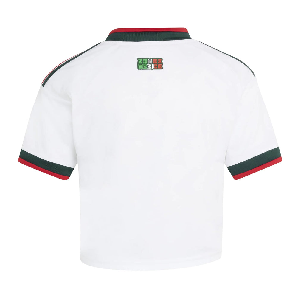 2026 Mexico Women's Stadium Away Cropped Soccer Jersey Adidas