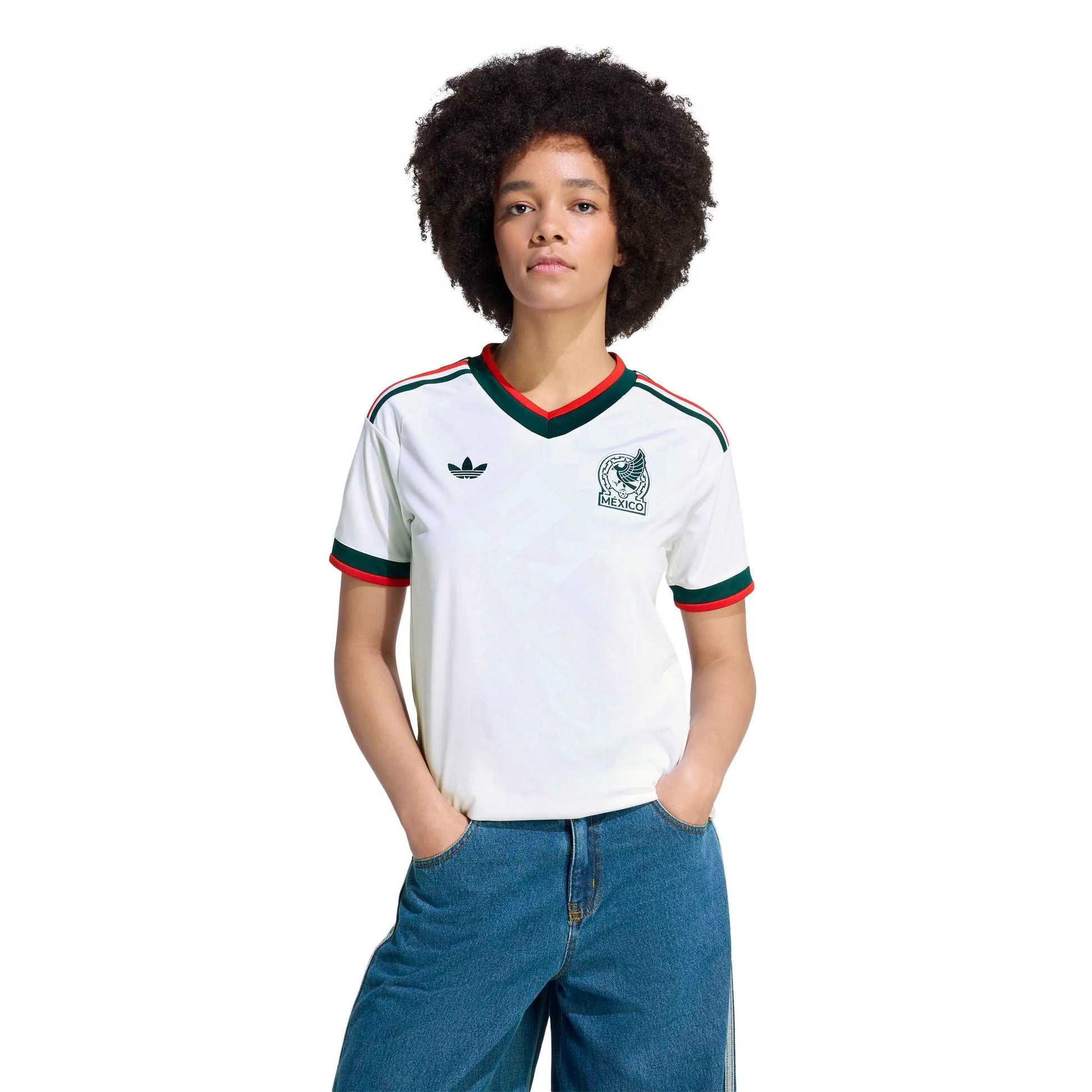 2026 Mexico Women's Stadium Away Soccer Jersey Adidas